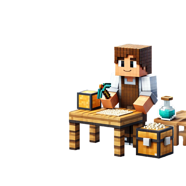Minecraft crafting