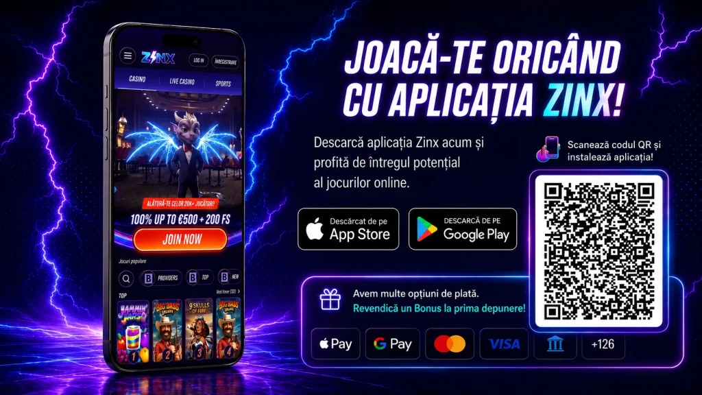Zinx - Aplicație mobilă