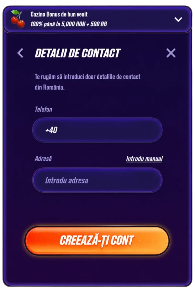 Zinx – înregistrarea contactelor